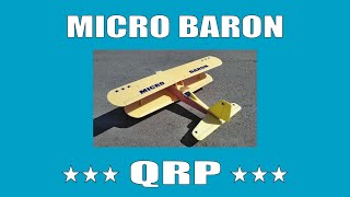 【ラジコン】QRP MICRO BARON マイクロバロン