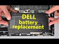 Replace battery in dell laptop - easy