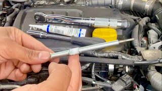 Glow plugs replacement (NISSAN XTRAIL 1.6 dci)