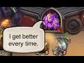 Hearthstone all bosses intro and response of kobolds and catacombs dungeon run