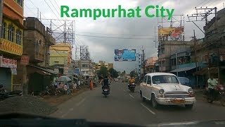 Rampurhat City Road Trip Timelaps | Rampurhat Town | Rampurhat Trip - Rampurhat - Birbhum - Bengal