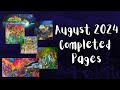 August 2024 Completed Pages