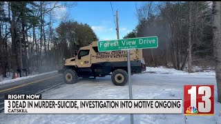 New York State Police investigate murder suicide in Greene County