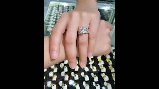 Ratanak Pich Jewelry: Diamond Ring ចិញ្ចៀនស្រីដាំពេជ្រម៉ូតថ្មី 💎💍