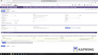 NETSUITE: Creating a Work Order
