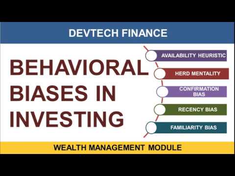 Behavioral Biases In Investing - YouTube