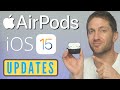 Airpods iOS 15 NEW FEATURES! Spatial Audio, Background Noise + More! (Airpods Pro/2/Max)