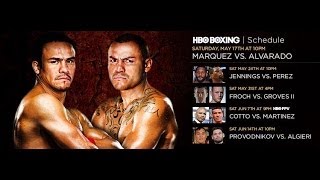 Juan Manuel Marquez vs Mike Alvarado Preview Show