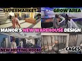 MANOR'S NEW WAREHOUSE DESIGN WITH A SUPERMARKET FRONT AND A *SCARY BACKROOM* | NOPIXEL 4.0 GTA RP