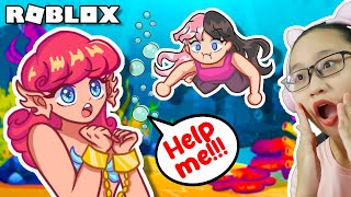 Roblox | Save The Little Mermaid Obby - I Save The Little Mermaid!!!