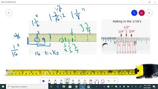 Finding Imperial Measurements From a Ruler