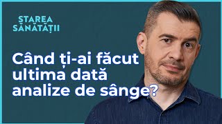 Sistem de boală, nu de sănătate. Un român din trei își face analize. Starea Sănătății #67