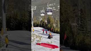 Skiers rescued after lift malfunction