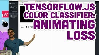 7.11: TensorFlow.js Color Classifier: Animating Loss