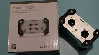 UNBOXING \u0026 REVIEW SINGKAT DI (DIRECT) BOX KLARK TEKNIK PRO DI 2 DI 20P