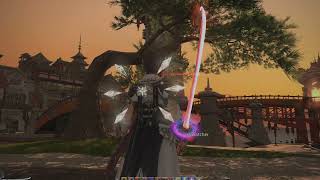 FINAL FANTASY XIV: Kugane Day Theme with Level 90 Samurai Anabeisos gear