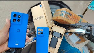 MOTOROLA Edge 50 review unboxing 🫣 Neo(PANTONE Nautical Blue