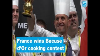 France wins Bocuse d'Or cooking contest 2021 • FRANCE 24 English