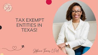 STS Short: Avoid Errors- Understanding Exempt Entities in Texas