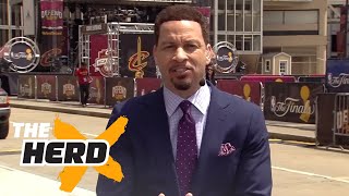 Chris Broussard on LeBron,Durant after Game 3 of 2017 NBA Finals | THE HERD