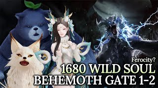 [Lost Ark]1680 Ferocity Wild Soul - Behemoth Gate 1-2