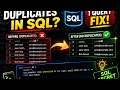 How to Remove Duplicates in SQL (Without Losing Data)