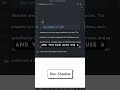 Learn CSS Box Shadow The Easy Way! #shorts