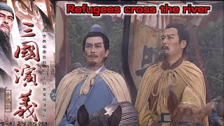 Liu Bei escorts the refugees of Xinye to safety (ENG) - Three Kingdoms 1994