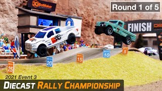 DRC Truck Edition (Round 1 of 5) Diecast Rally Truck Racing