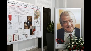 Prezydent Andrzej Duda na otwarciu wystawy „Mistrz Religa. Człowiek, lekarz, polityk”