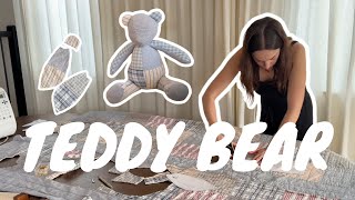 How to Sew a Teddy Bear 🧸 | PDF Sewing Pattern, Sew Along Tutorial, Tips & Tricks