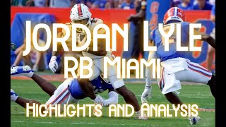 BEST KEPT SECRET in the 2027 NFL Draft?? || Jordan Lyle RB Miami || Prospect Review