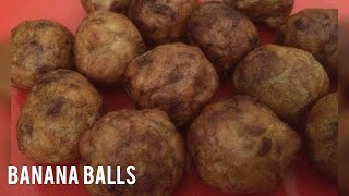 ಬಾಳೆ ರೊ ಅಪ್ಪ ಒರ್ಕ ಈ ಟೈಪ್ ಆಕುರ್ / Banana balls recipe / banana fritters recipe