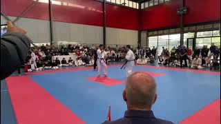 Pouya Salehi in Australia Shihankyokushin karate national championship 2023