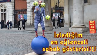 İzlediğim en eğlenceli sokak gösterisi / The best street performer #coventgarden #streetshow