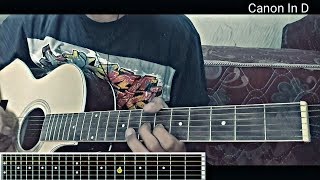 Canon Rock Guitar Acoustic Version (with tabs)