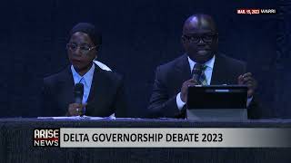 DELTA STATE GOVERNORSHIP DEBATE 2023