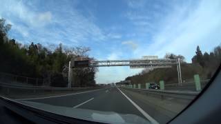 仙台東部道路経由松島行き　drive to Matsushima through Sendai-Tobu Road  SONY FDR-X1000V 4K 24p