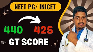 GRAND TEST (GT) SCORE NOT IMPROVING -  WHY??? | NEET PG / INICET | Dr. RMD