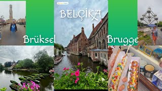 YAĞMURLU BİR GÜNDE BELÇİKADAYIZ..BRUGGE SANAT FESTİVALİNDEN ESERLER...BRÜKSEL İN EN TURİSTİK BÖLGESİ