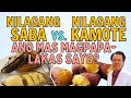 Nilagang Saba  Vs Nilagang Kamote: Ano Mas Magpapa-lakas Sayo? - By Doc Willie Ong