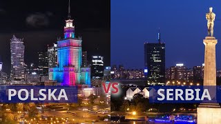 Polska vs Serbia. Porównanie państw
