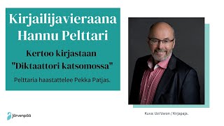 Kirjailijavieraana Hannu Pelttari 26.10.2021