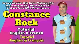 Constance Rock Line Dance (Tutorial English \u0026 French / Tutoriel Anglais \u0026 Français)