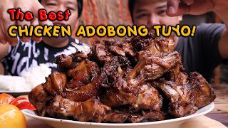 THE BEST CHICKEN ADOBONG TUYO RECIPE | Easy Filipino Chicken Adobo Recipe (HD)