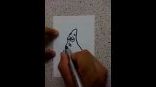 how to draw patrick star