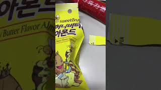 Korean sweetory honey butter flavor almond蜂蜜奶油杏仁果