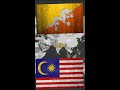 saarc vs asean bhutan vs malaysia part 1 shorts comparison country flag map viral trending