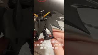 mini review #bandai #sdex deathscythe #gundam มินิรีวิวกันดั้มยมทูตเท่ๆ พร้อมเคียวถือสองมือได้