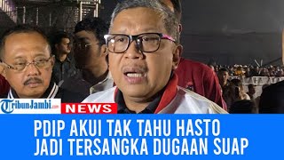 PDIP Akui Tak Tahu Hasto Kristiyanto Jadi Tersangka Dugaan Suap, Partai Segera Nyatakan Sikap